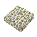 Cute Cartoon Cactus Pattern Print Outdoor Seat Cushion Cover