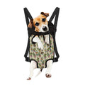 Cute Cartoon Cactus Pattern Print Pet Carrier Backpack