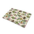 Cute Cartoon Cactus Pattern Print Pet Cooling Mat Cover