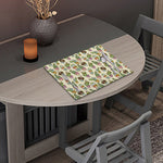 Cute Cartoon Cactus Pattern Print Placemat