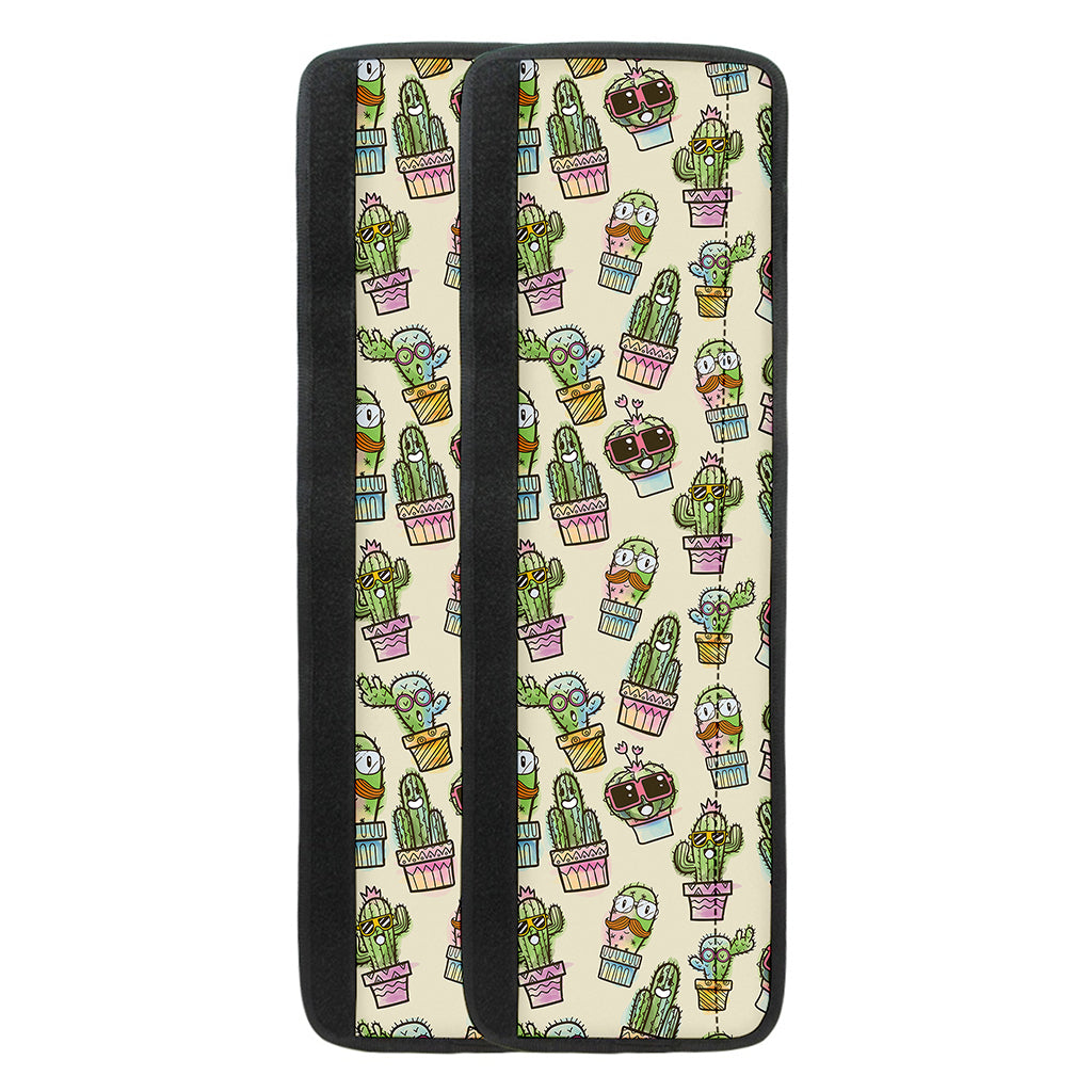 Cute Cartoon Cactus Pattern Print Refrigerator Handle Covers