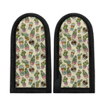 Cute Cartoon Cactus Pattern Print Skillet Handle Cover