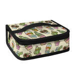 Cute Cartoon Cactus Pattern Print Small Lunch Bag