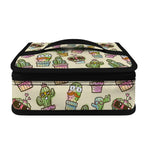 Cute Cartoon Cactus Pattern Print Small Lunch Bag