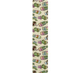 Cute Cartoon Cactus Pattern Print Table Runner