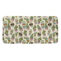 Cute Cartoon Cactus Pattern Print Towel