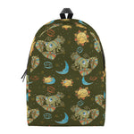 Cute Cartoon Cancer Pattern Print Backpack