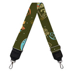 Cute Cartoon Cancer Pattern Print Bag Strap