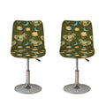 Cute Cartoon Cancer Pattern Print Bar Stool Covers