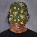 Cute Cartoon Cancer Pattern Print Baseball Cap