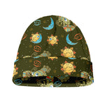Cute Cartoon Cancer Pattern Print Beanie