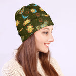 Cute Cartoon Cancer Pattern Print Beanie