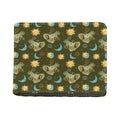 Cute Cartoon Cancer Pattern Print Bifold Wallet