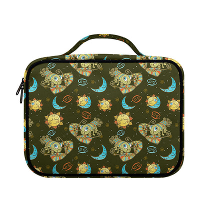 Cute Cartoon Cancer Pattern Print Briefcase Bible Bag