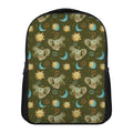 Cute Cartoon Cancer Pattern Print Casual Backpack