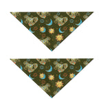 Cute Cartoon Cancer Pattern Print Dog Bandana