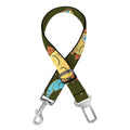 Cute Cartoon Cancer Pattern Print Dog Seat Belt