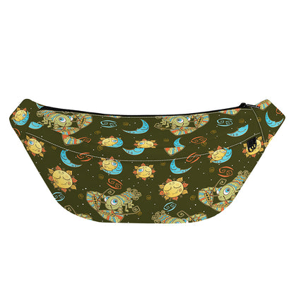 Cute Cartoon Cancer Pattern Print Fanny Pack