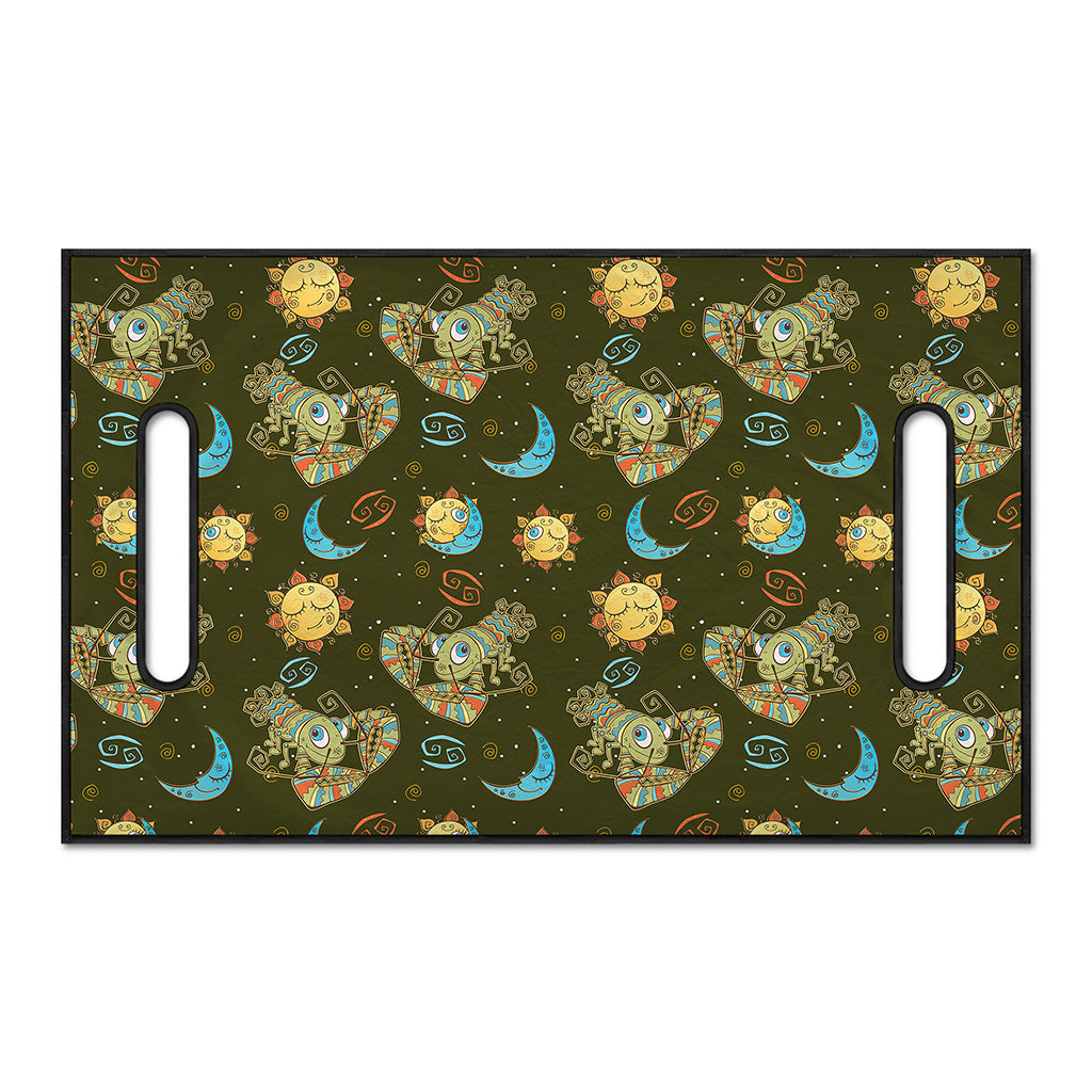 Cute Cartoon Cancer Pattern Print Golf Cart Seat Cover