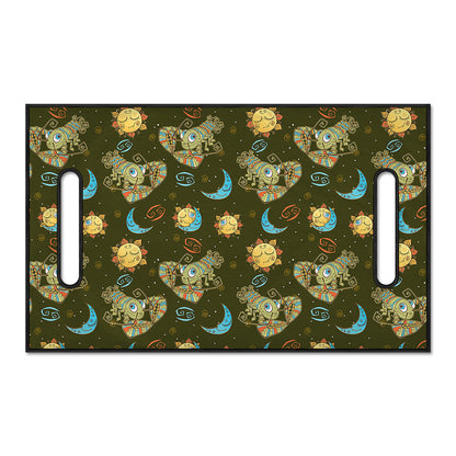 Cute Cartoon Cancer Pattern Print Golf Cart Seat Cover