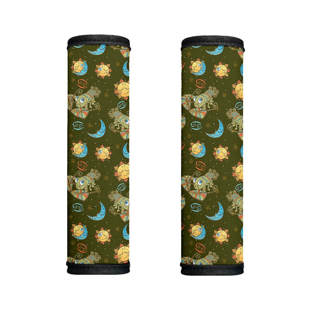 Cute Cartoon Cancer Pattern Print Handle Covers