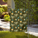 Cute Cartoon Cancer Pattern Print House Flag