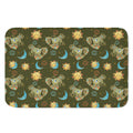 Cute Cartoon Cancer Pattern Print Indoor Door Mat