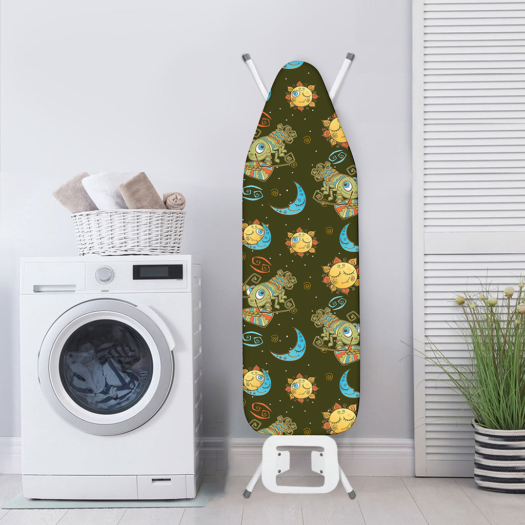Cute Cartoon Cancer Pattern Print Ironing Board Cover