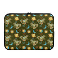 Cute Cartoon Cancer Pattern Print Laptop Sleeve