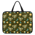 Cute Cartoon Cancer Pattern Print Laptop Sleeve With Handle