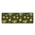 Cute Cartoon Cancer Pattern Print Long Kitchen Mat