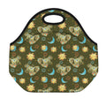 Cute Cartoon Cancer Pattern Print Neoprene Lunch Bag