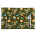 Cute Cartoon Cancer Pattern Print Placemat