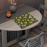 Cute Cartoon Cancer Pattern Print Placemat
