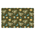 Cute Cartoon Cancer Pattern Print Polyester Doormat