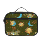 Cute Cartoon Cancer Pattern Print Portable Lunch Bag
