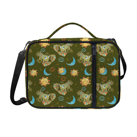 Cute Cartoon Cancer Pattern Print Shoulder Strap Bible Bag