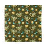 Cute Cartoon Cancer Pattern Print Silk Bandana