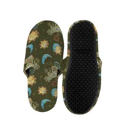 Cute Cartoon Cancer Pattern Print Slippers