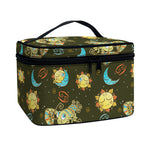 Cute Cartoon Cancer Pattern Print Travel Makeup Bag