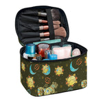 Cute Cartoon Cancer Pattern Print Travel Makeup Bag