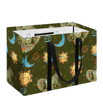Cute Cartoon Cancer Pattern Print Utility Tote Bag