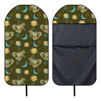 Cute Cartoon Cancer Pattern Print Waterproof Car Seat Cover
