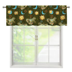 Cute Cartoon Cancer Pattern Print Window Valance