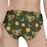 Cute Cartoon Cancer Pattern Print Women's Panties