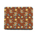 Cute Cartoon Capricorn Pattern Print Bifold Wallet
