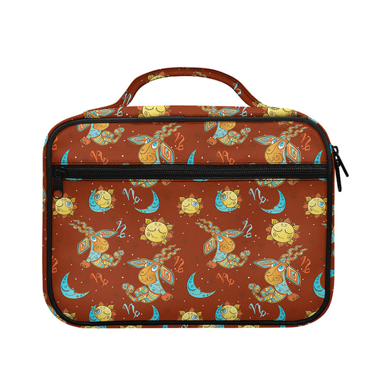Cute Cartoon Capricorn Pattern Print Briefcase Bible Bag