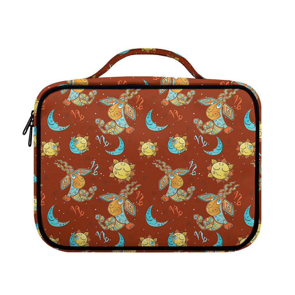 Cute Cartoon Capricorn Pattern Print Briefcase Bible Bag