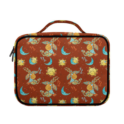 Cute Cartoon Capricorn Pattern Print Briefcase Bible Bag