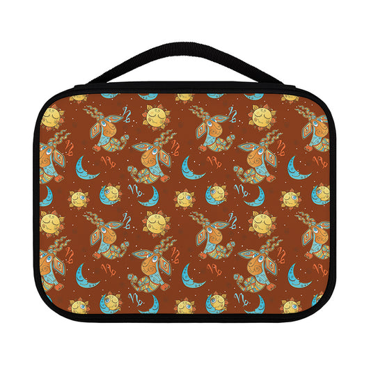 Cute Cartoon Capricorn Pattern Print Classic Bible Case